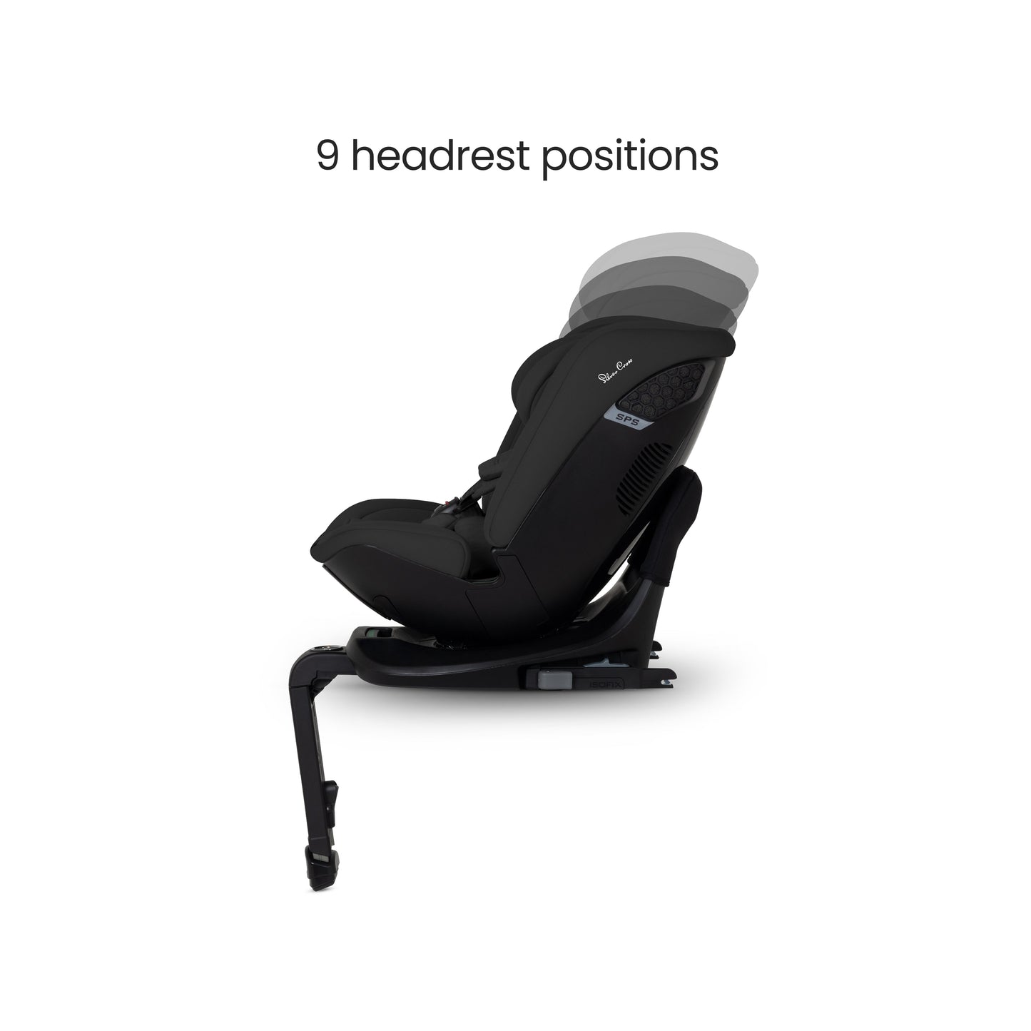 Motion 3 All Size 360 Rotating Car Seat Iconic Black