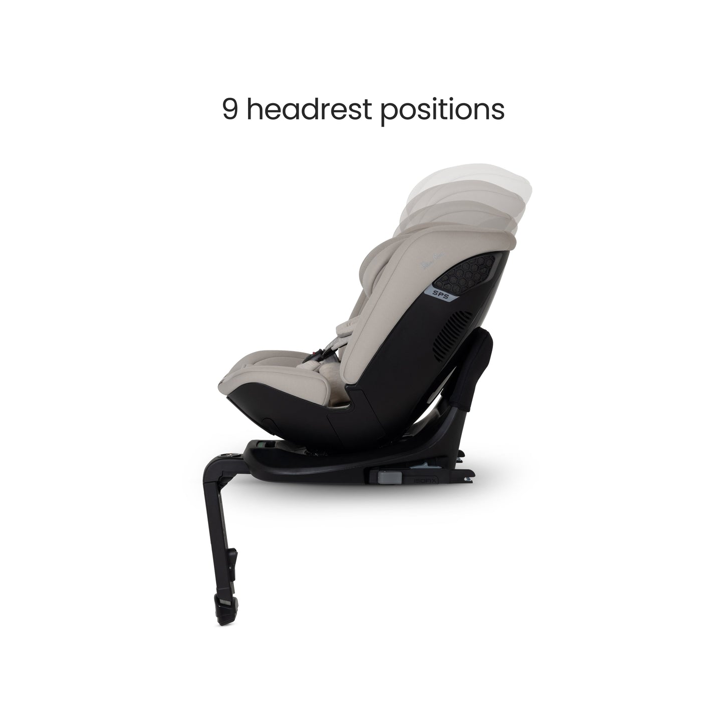 Motion 3 All Size 360 Rotating Car Seat Natural Taupe - EXAMPLE