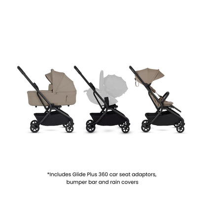 Nia Compact Travel Stroller with Carrycot