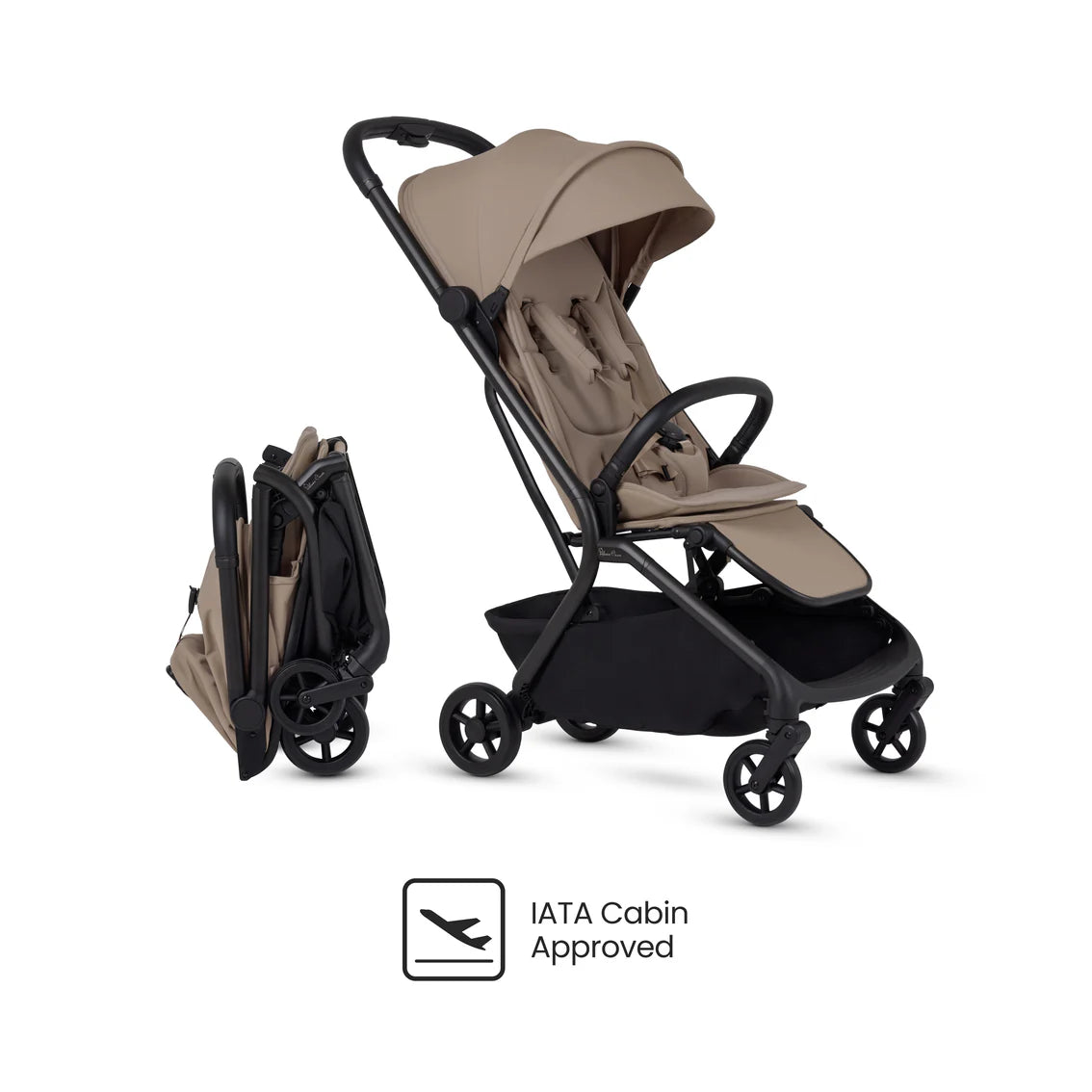 Nia Compact Travel Stroller with Carrycot