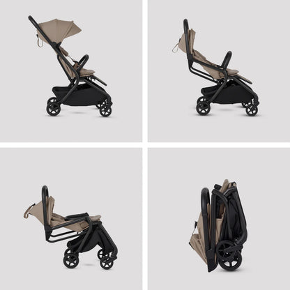 Nia Compact Travel Stroller with Carrycot