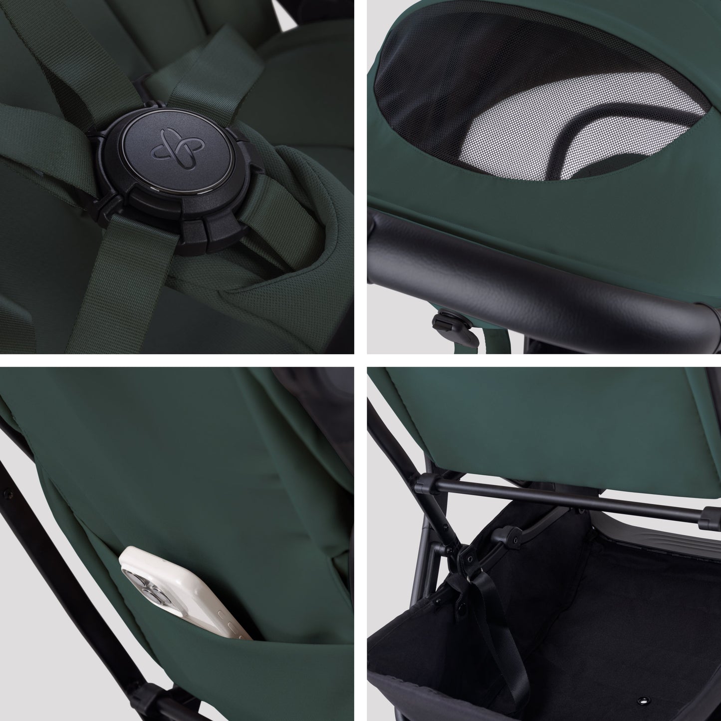 Nia Conifer Compact Travel Stroller