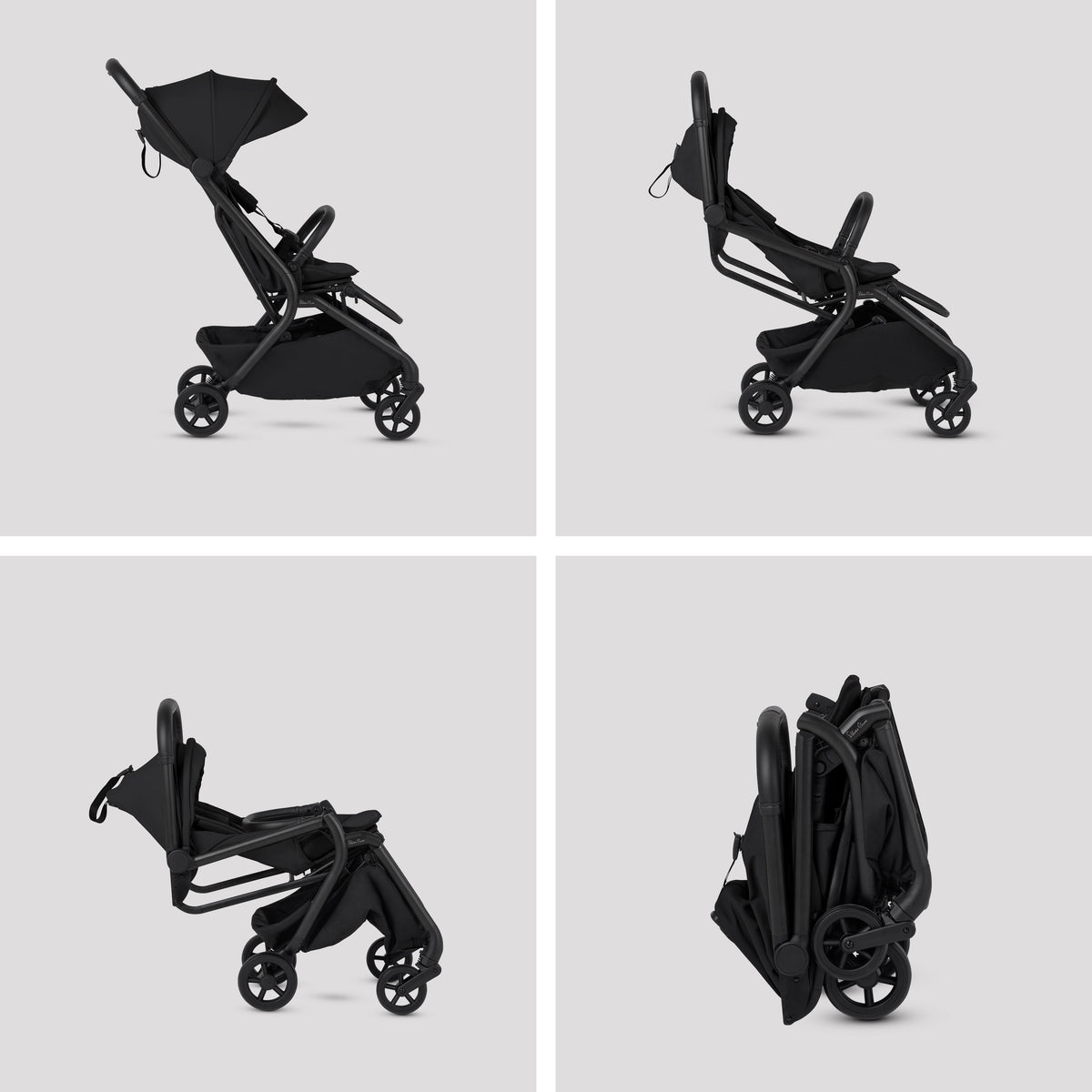 Nia Onyx Compact Travel Stroller