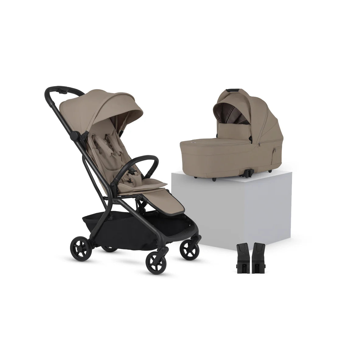 compact stroller for travel india Nia Compact Travel Stroller with Carrycot – Silver Cross India
