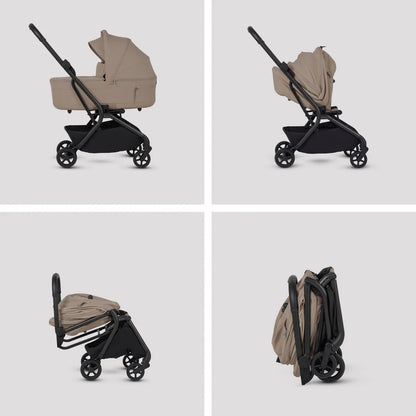 Nia Compact Travel Stroller with Carrycot